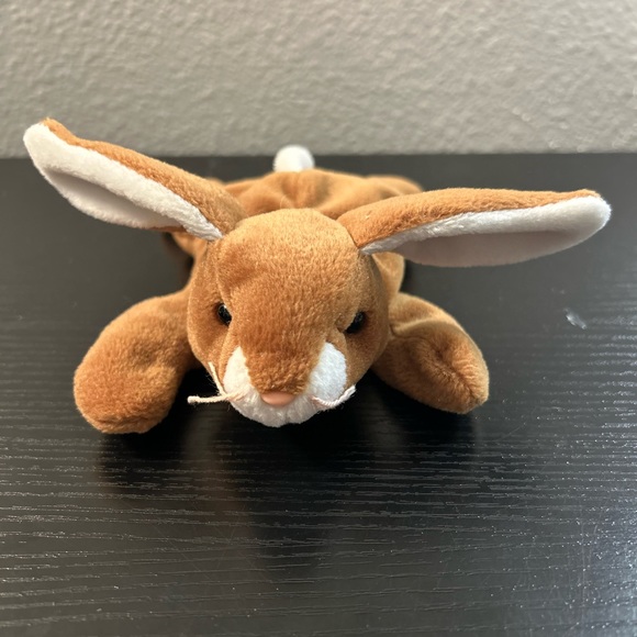 Ty | Toys | Rare Ty Beanie Baby Ears The Rabbit Errors And Retired 995 ...